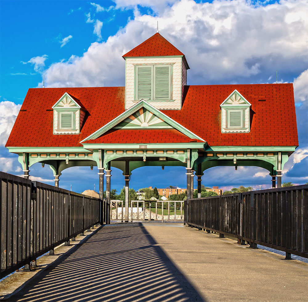 Bay City waterfront structure