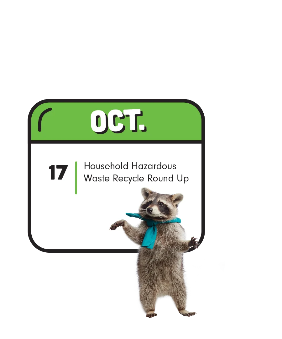 Events website content graphic: Calendar PopUp October 001